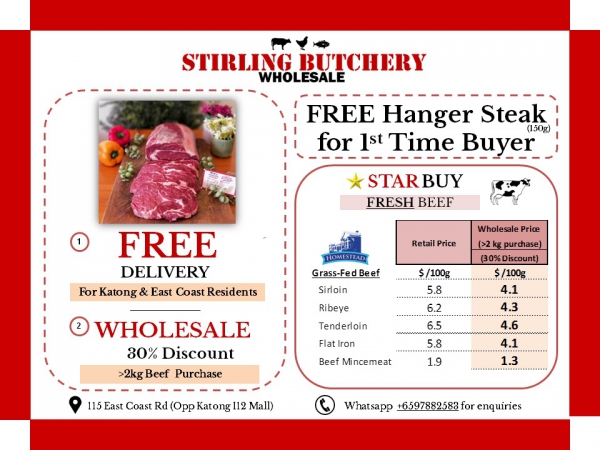 Free Hanger Steak Promotion