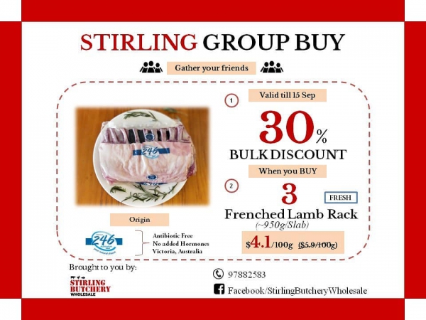 Group Buy Lamb Rack