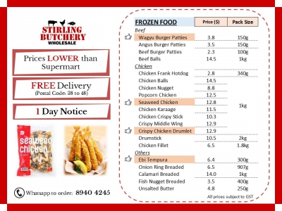Stirling Butchery Menu pg2